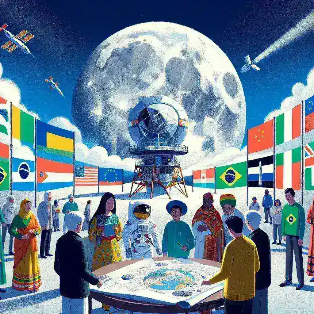 Brasil participa de consórcio internacional para construção de estação lunar